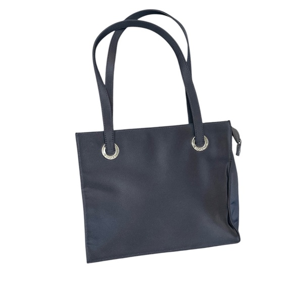 Kookai navy blue nylon shoulder bag - Picture 1 of 6